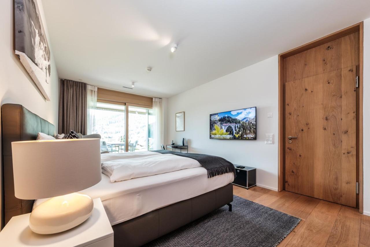 Luxury Panorama Apartment With Alpengold Spa Access Davos Ngoại thất bức ảnh